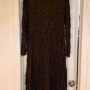 Elegant Brown Women's Dress Shein